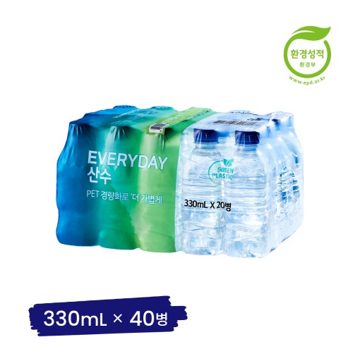 가벼운샘 330mL x 40병